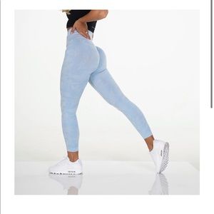 NVGTN icy blue camo seamless leggings